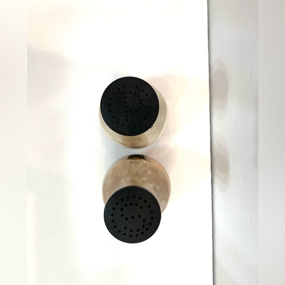 Vintage Salt And Pepper Shakers From West Germany Brushed Finish - Picture 3 of 9